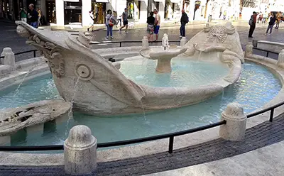 Fontana della Barcaccia Gian Lorenzo Bernini